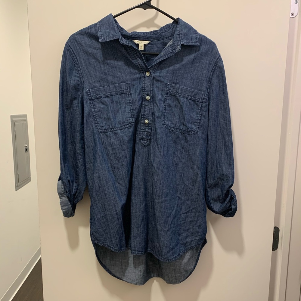 Denim Shirt Tunic